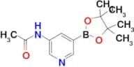 N-(5-(4,4,5,5-Tetramethyl-1,3,2-dioxaborolan-2-yl)pyridin-3-yl)acetamide