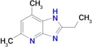 2-Ethyl-5,7-dimethyl-1H-imidazo[4,5-b]pyridine