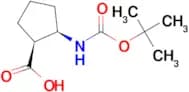 (1S,2R)-2-((tert-Butoxycarbonyl)amino)cyclopentanecarboxylic acid