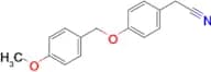 2-(4-((4-Methoxybenzyl)oxy)phenyl)acetonitrile