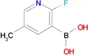 (2-Fluoro-5-methylpyridin-3-yl)boronic acid