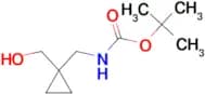 tert-Butyl ((1-(hydroxymethyl)cyclopropyl)methyl)carbamate