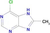 6-Chloro-8-methyl-9H-purine