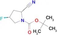 (2S,4S)-tert-Butyl 2-cyano-4-fluoropyrrolidine-1-carboxylate