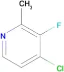 4-Chloro-3-fluoro-2-methylpyridine