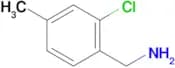 (2-Chloro-4-methylphenyl)methanamine