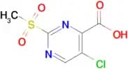 5-Chloro-2-(methylsulfonyl)pyrimidine-4-carboxylic acid