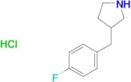 3-(4-Fluorobenzyl)pyrrolidine hydrochloride