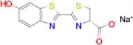 Sodium (S)-2-(6-hydroxybenzo[d]thiazol-2-yl)-4,5-dihydrothiazole-4-carboxylate