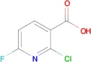 2-Chloro-6-fluoronicotinic acid