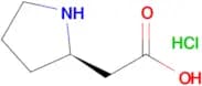 (R)-2-(Pyrrolidin-2-yl)acetic acid hydrochloride