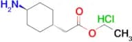 Ethyl 2-(trans-4-aminocyclohexyl)acetate hydrochloride