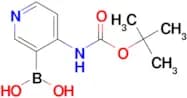 (4-((tert-Butoxycarbonyl)amino)pyridin-3-yl)boronic acid