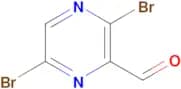 3,6-Dibromopyrazine-2-carbaldehyde