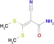 2-Cyano-3,3-bis(methylthio)acrylamide