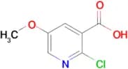2-Chloro-5-methoxynicotinic acid