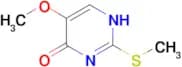 5-Methoxy-2-(methylthio)pyrimidin-4-ol
