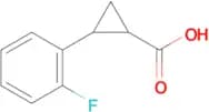 2-(2-Fluorophenyl)cyclopropanecarboxylic acid