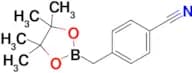 4-((4,4,5,5-Tetramethyl-1,3,2-dioxaborolan-2-yl)methyl)benzonitrile