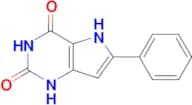 6-Phenyl-5H-pyrrolo[3,2-d]pyrimidine-2,4-diol