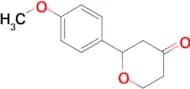 2-(4-Methoxyphenyl)dihydro-2H-pyran-4(3H)-one