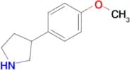 3-(4-Methoxyphenyl)pyrrolidine