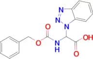 2-(1H-Benzo[d][1,2,3]triazol-1-yl)-2-(((benzyloxy)carbonyl)amino)acetic acid
