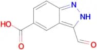 3-Formyl-1H-indazole-5-carboxylic acid