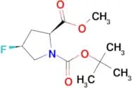 (2S,4S)-1-tert-Butyl 2-methyl 4-fluoropyrrolidine-1,2-dicarboxylate