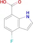 4-Fluoro-1H-indole-7-carboxylic acid