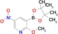 2-Methoxy-5-nitro-3-(4,4,5,5-tetramethyl-1,3,2-dioxaborolan-2-yl)pyridine