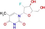 1-((2S,3R,4S,5S)-3-Fluoro-4-hydroxy-5-(hydroxymethyl)tetrahydrofuran-2-yl)-5-methylpyrimidine-2,4(…