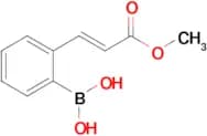 (2-(3-Methoxy-3-oxoprop-1-en-1-yl)phenyl)boronic acid