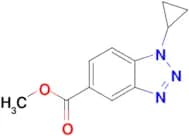 Methyl 1-cyclopropyl-1H-benzo[d][1,2,3]triazole-5-carboxylate