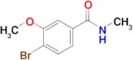 4-Bromo-3-methoxy-N-methylbenzamide