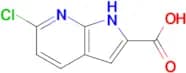 6-Chloro-1H-pyrrolo[2,3-b]pyridine-2-carboxylic acid