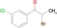 2-Bromo-1-(3-chlorophenyl)propan-1-one