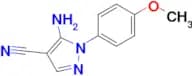 5-Amino-1-(4-methoxyphenyl)-1H-pyrazole-4-carbonitrile