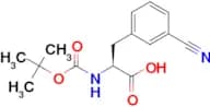 (S)-2-((tert-Butoxycarbonyl)amino)-3-(3-cyanophenyl)propanoic acid