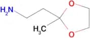 2-(2-Methyl-1,3-dioxolan-2-yl)ethanamine