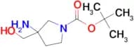 tert-Butyl 3-amino-3-(hydroxymethyl)pyrrolidine-1-carboxylate