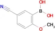 (5-Cyano-2-methoxyphenyl)boronic acid