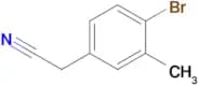 2-(4-Bromo-3-methylphenyl)acetonitrile