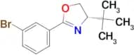 (S)-2-(3-Bromophenyl)-4-(tert-butyl)-4,5-dihydrooxazole