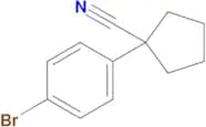 1-(4-Bromophenyl)cyclopentanecarbonitrile