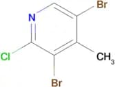 2-Chloro-3,5-dibromo-4-methylpyridine
