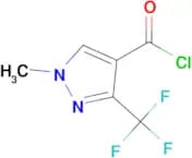 1-Methyl-3-(trifluoromethyl)-1H-pyrazole-4-carbonyl chloride