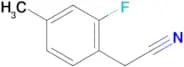 2-Fluoro-4-methylphenylacetonitrile