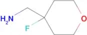 (4-Fluorotetrahydro-2H-pyran-4-yl)methanamine