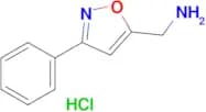 (3-Phenylisoxazol-5-yl)methylamine hydrochloride